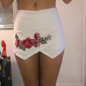 Skirt in the front shorts in the back